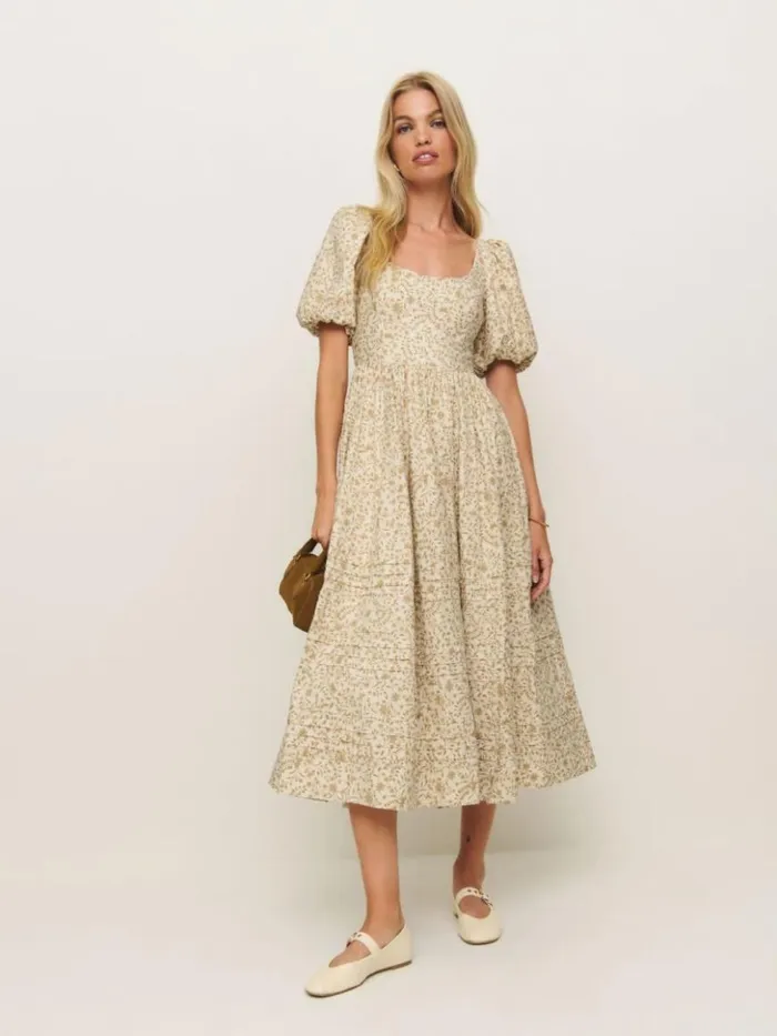 Clothing The Reformation Everlyn Dress Hermes