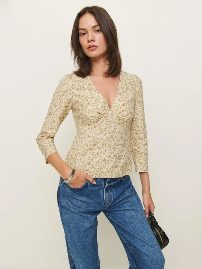 Clothing The Reformation Marisa Top Hermes