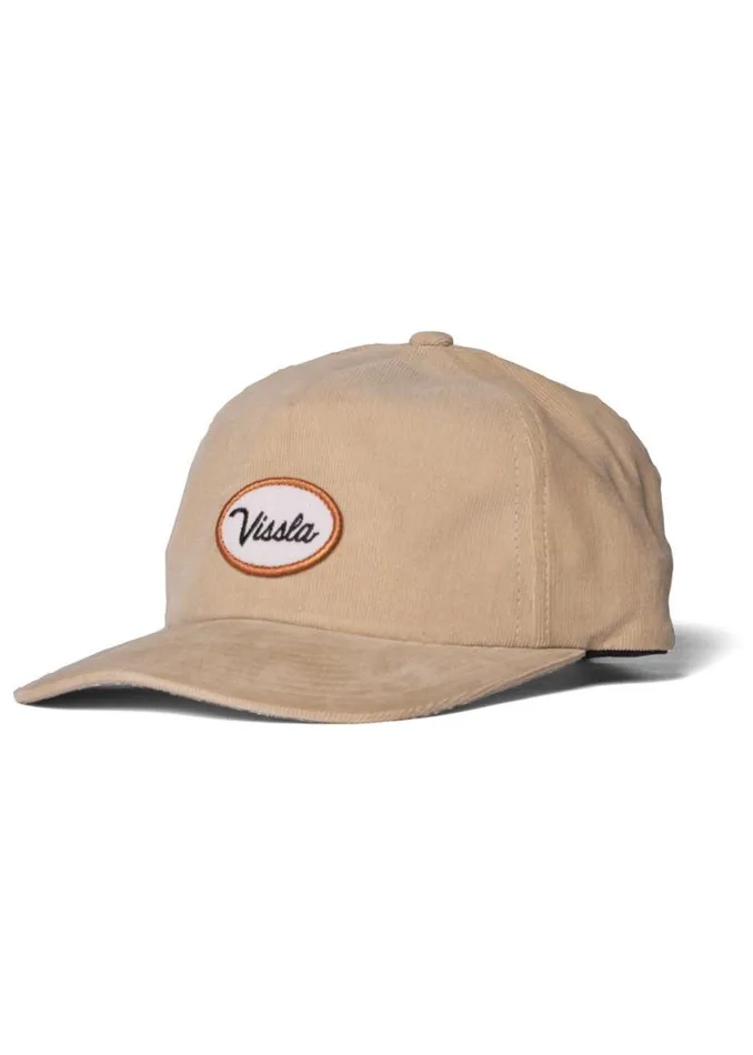 Comes In Waves Hat Khaki Men Vissla Accessories
