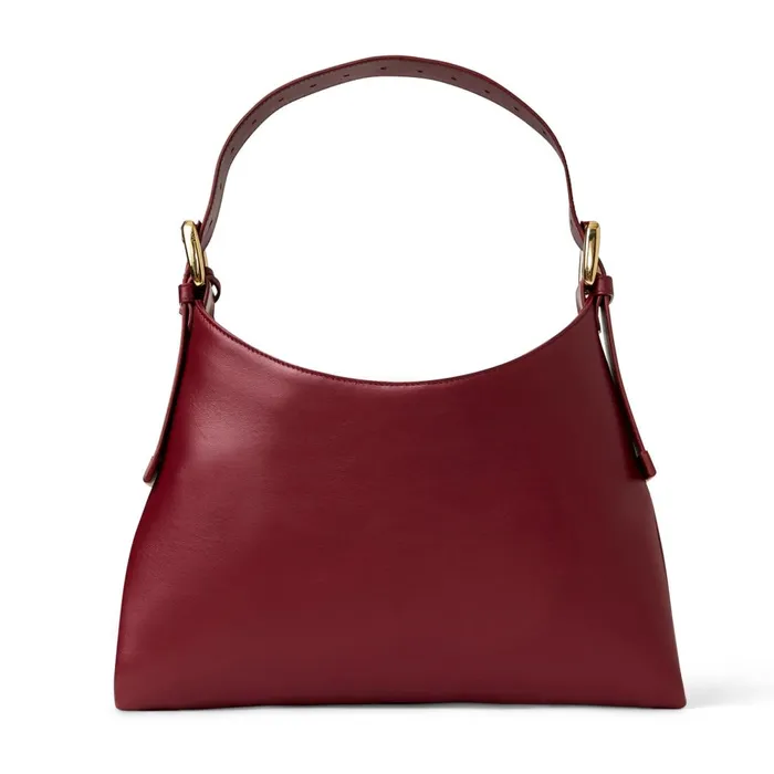 Cora Mini Wine Nappa Leather Women Bruno Magli Handbags