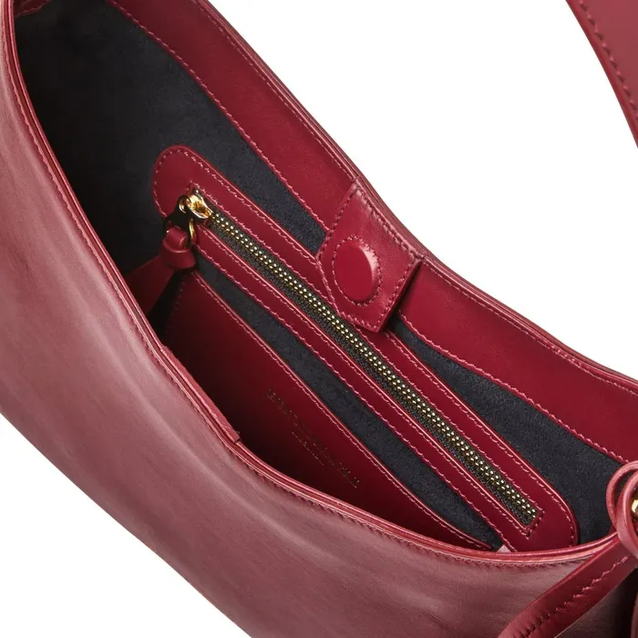 Cora Mini Wine Nappa Leather Women Bruno Magli Handbags