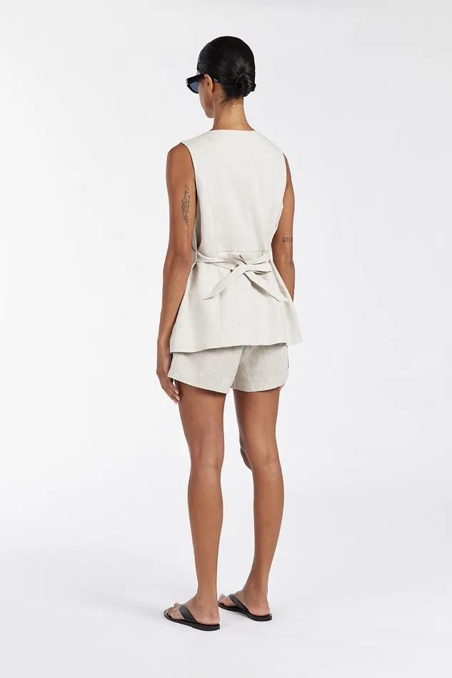 CORY NATURAL LINEN SHORT Women DISSH Shorts