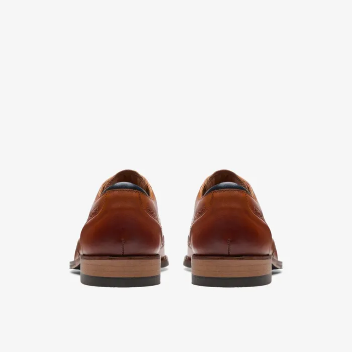 Craft Arlo Limit Tan Leather Men Clarks Dress Shoes