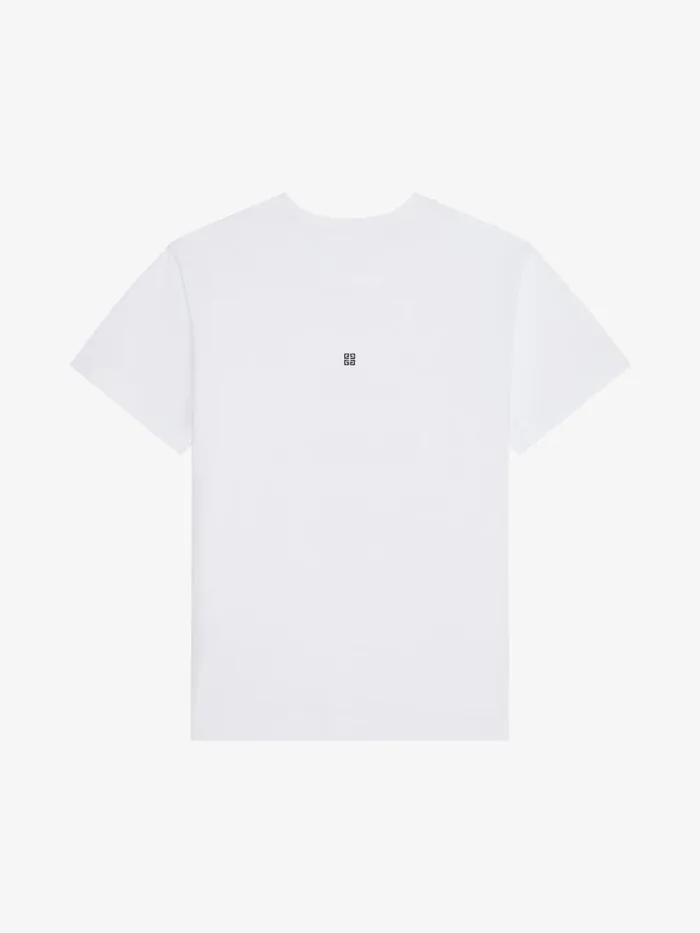 Crest TShirt In Cotton White Men Givenchy TShirts