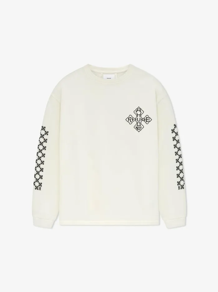 CROSS LS TEE Men Rhude Tees
