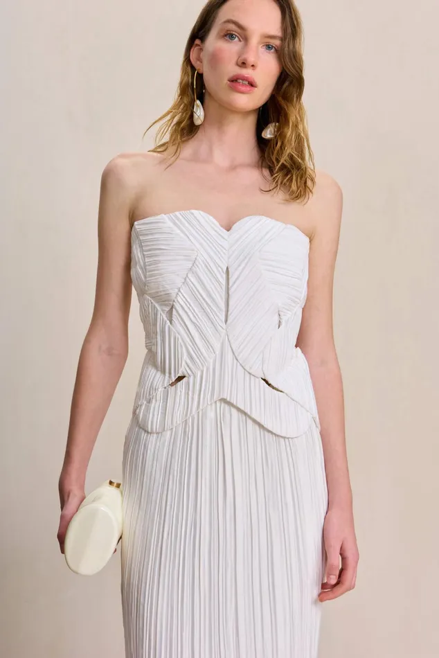 Cult Gaia Gami Top Off White Women Tops
