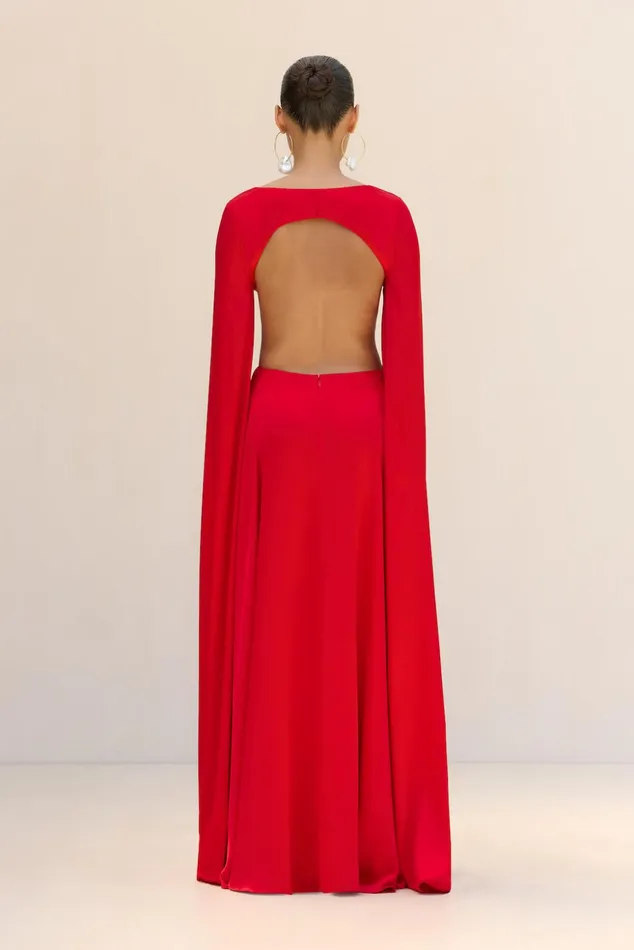 Cult Gaia Jasmin Gown Ghermez Women Dresses