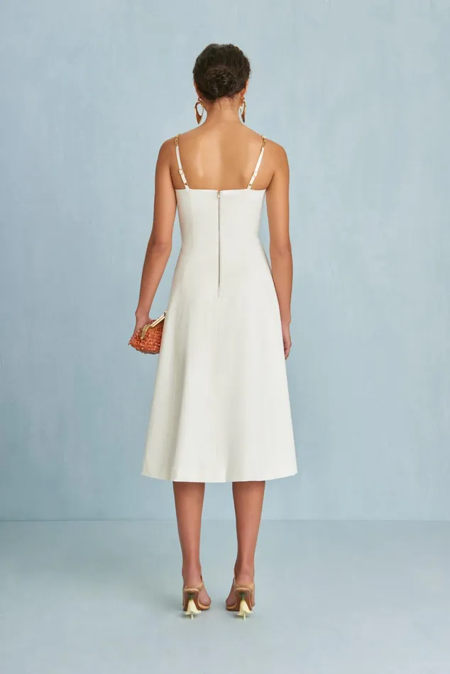 Cult Gaia Kendra Dress Off White Women Dresses