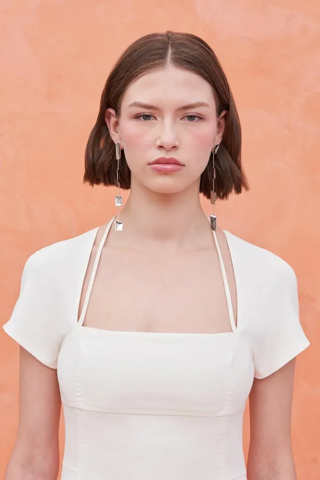 Cult Gaia Leonora Dress Off White Women Dresses