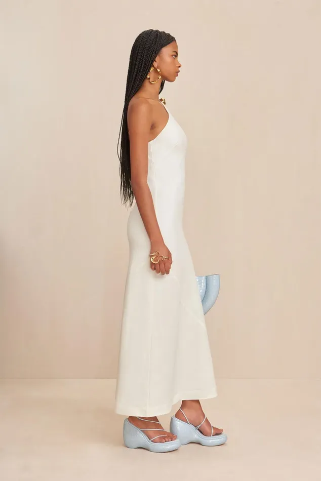 Cult Gaia Rinley Dress Off White Women Dresses