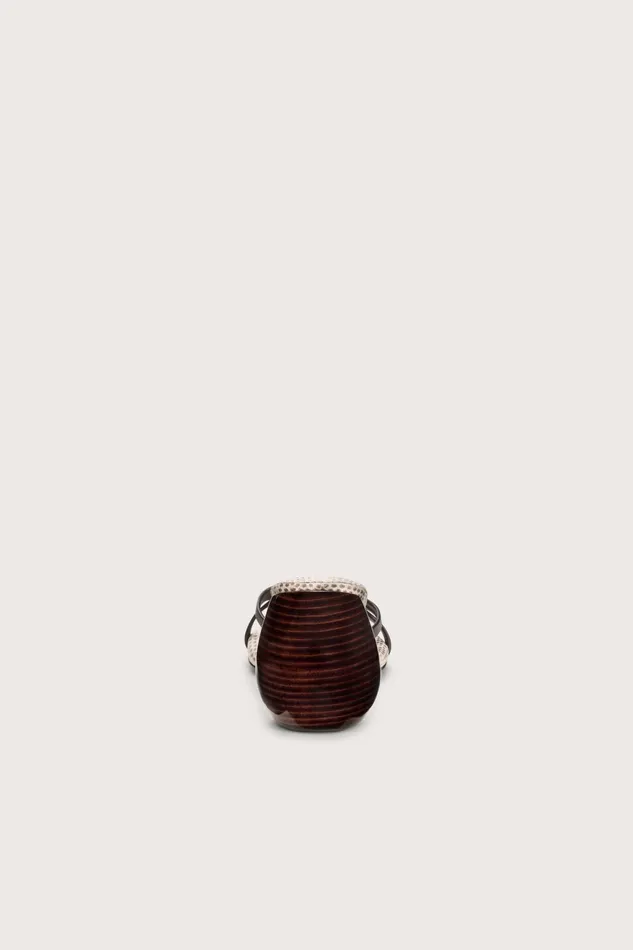 Cult Gaia Rory Sandal Espresso Multi Women Evening Cult Gaia Rory Sandal Espresso Multi Women Evening