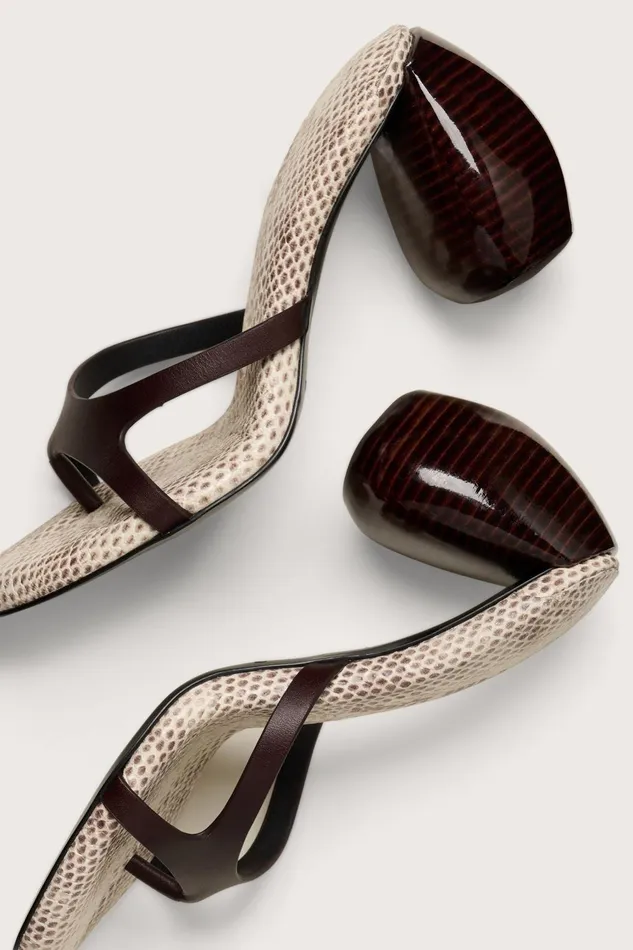 Cult Gaia Rory Sandal Espresso Multi Women Evening Cult Gaia Rory Sandal Espresso Multi Women Evening