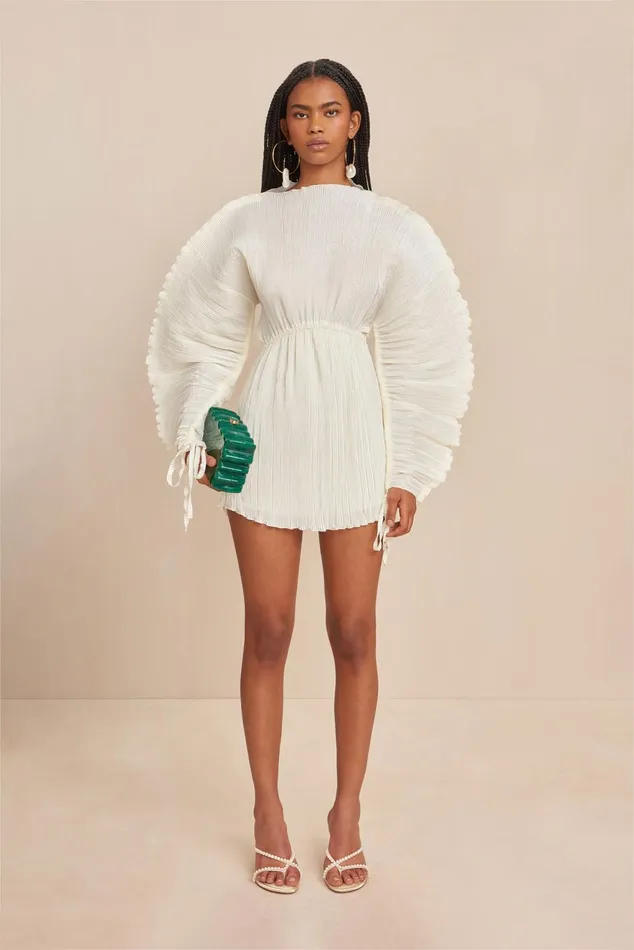 Cult Gaia Zamariah Dress Off White Women Dresses