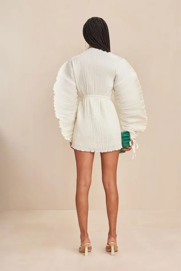 Cult Gaia Zamariah Dress Off White Women Dresses