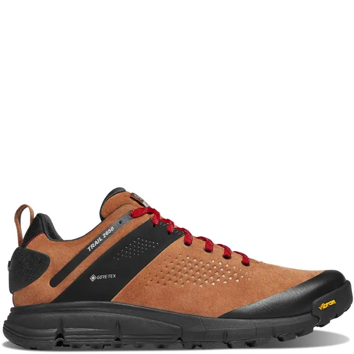 Danner Shoes Trail 2650 GTX Suede Brownred 8211 MenWomen