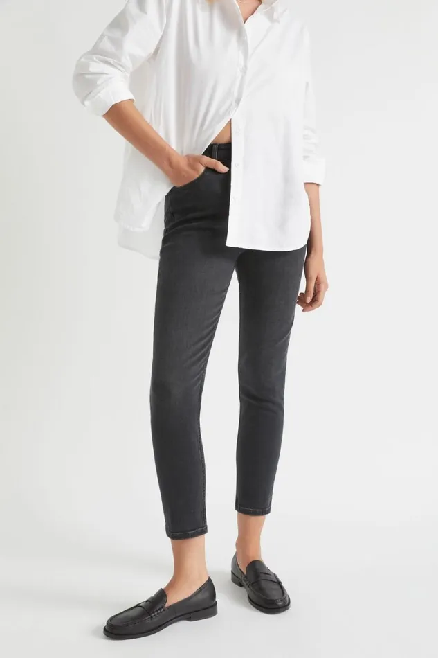Denim Woman Seed Heritage Core Skinny Jean Onyx Wash