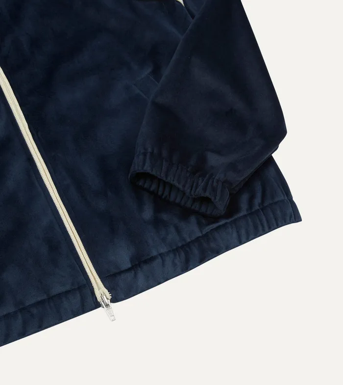 Drake039s Ald Velvet Track Jacket Men Polos and Sweatshirts
