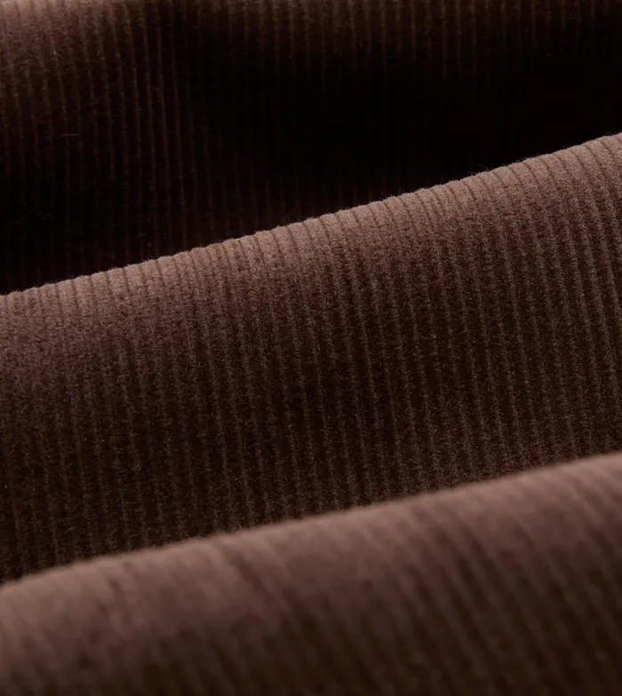 Drake039s Brown MidWale Corduroy Single Pleat Trouser Men Trousers