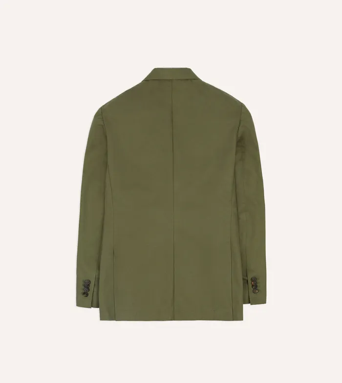 Drake039s Lovat Cotton Drill Tailored Jacket Men Suits
