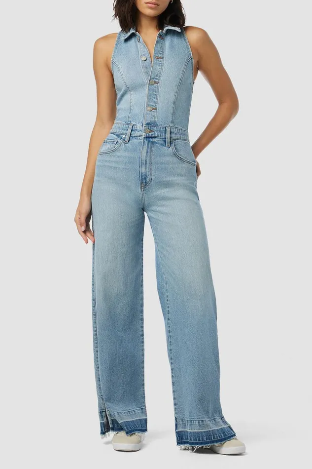 Dresses and Jumpsuits Women Hudson Jeans Halter Jumpsuit Catwalk