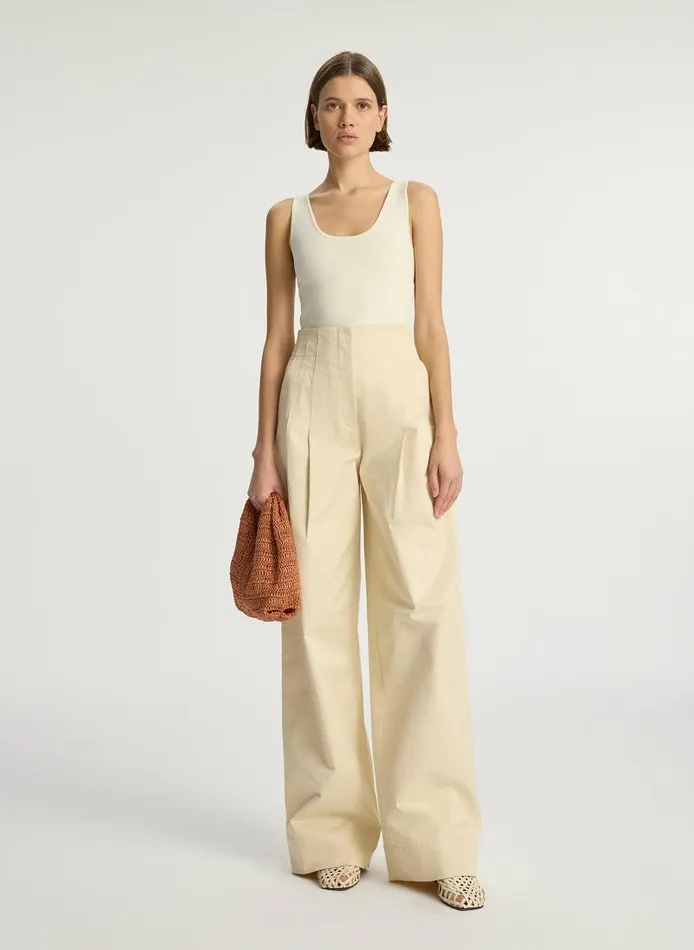 Dresses Women ALC Cleo Compact Knit Top Bone Dresses Women ALC Cleo Compact Knit Top Bone
