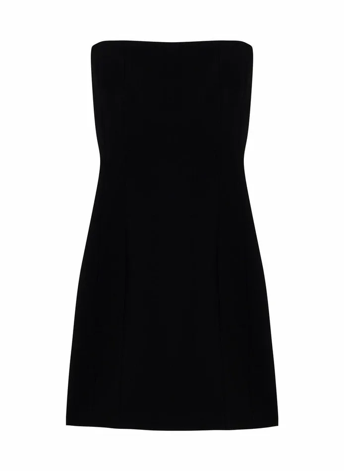 Dresses Women ALC Elsie Strapless Mini Dress Black Dresses Women ALC Elsie Strapless Mini Dress Black