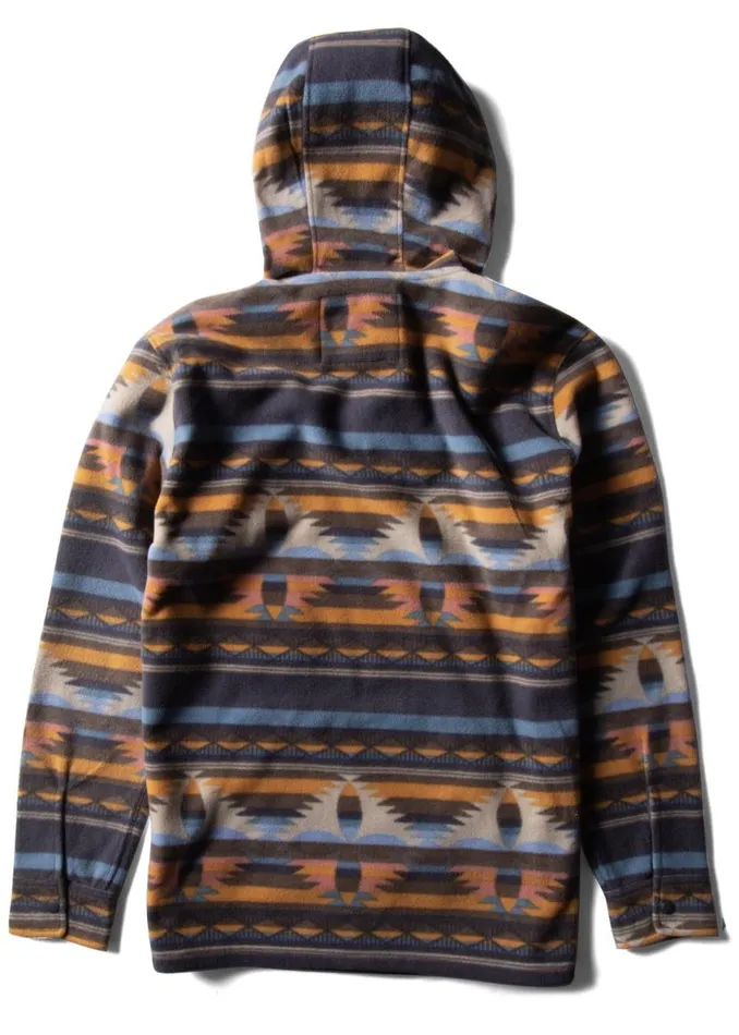 EcoZy Hooded Popover Light Khaki Men Vissla Fleece and Hoodies