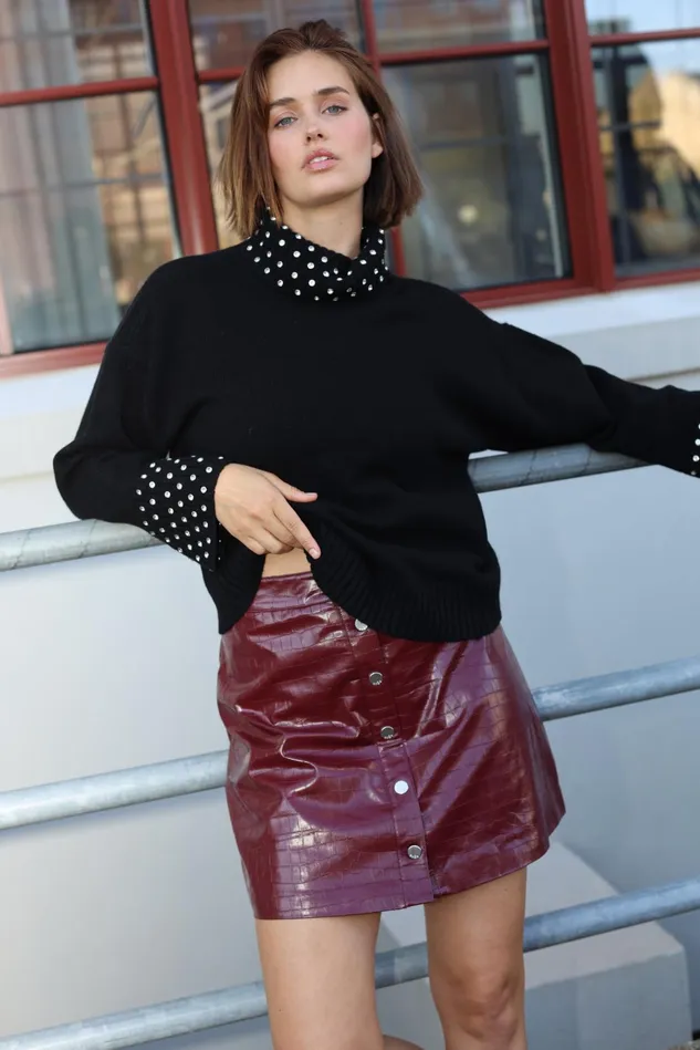 Ella Pullover 8211 Black Women Cras Knitwear