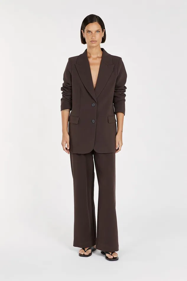 ELLE DARK CHOCOLATE BLAZER Women DISSH Blazers