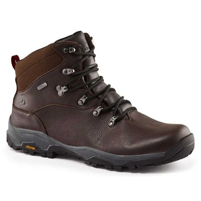 Equipment Boots Craghoppers Lite Leather Walking Boots Mocha