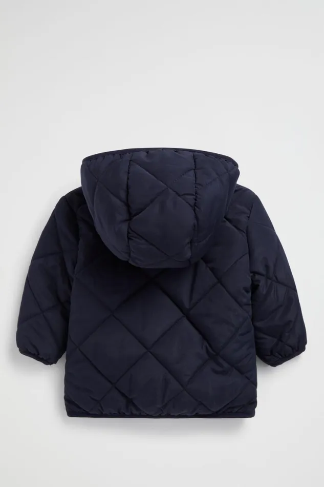 Essentials Baby Seed Heritage Core Puffer Jacket Midnight Blue