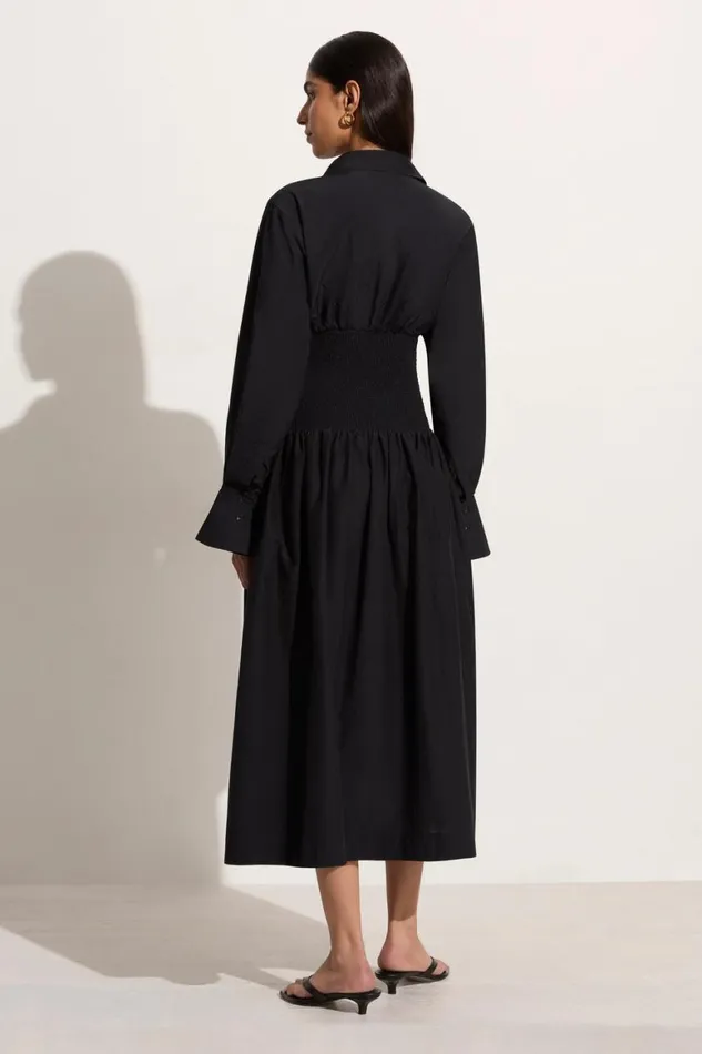 Faithfull The Brand Dresses Cervo Midi Dress Black 8211 Final Sale 8211 Women Faithfull The Brand Dresses Cervo Midi Dress Black 8211 Final Sale 8211 Women