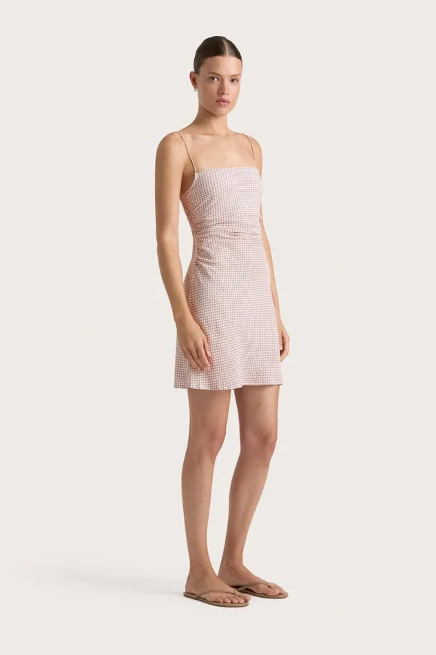 Faithfull The Brand Dresses Emalee Mini Dress Oliander Blush 8211 Women Faithfull The Brand Dresses Emalee Mini Dress Oliander Blush 8211 Women