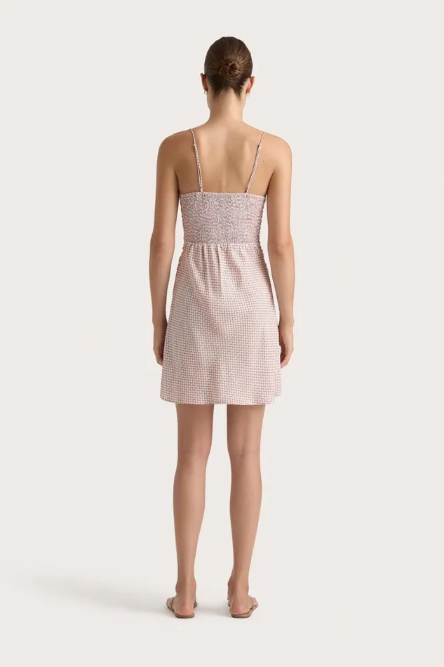 Faithfull The Brand Dresses Emalee Mini Dress Oliander Blush 8211 Women Faithfull The Brand Dresses Emalee Mini Dress Oliander Blush 8211 Women