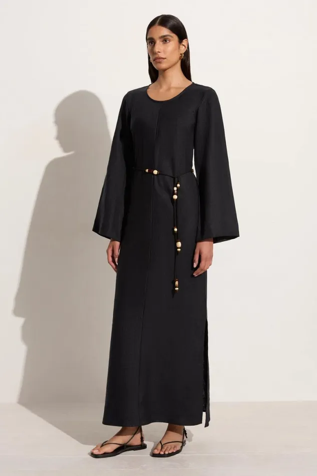 Faithfull The Brand Maxi Dresses Galea Maxi Dress Black 8211 Final Sale 8211 Women Faithfull The Brand Maxi Dresses Galea Maxi Dress Black 8211 Final Sale 8211 Women