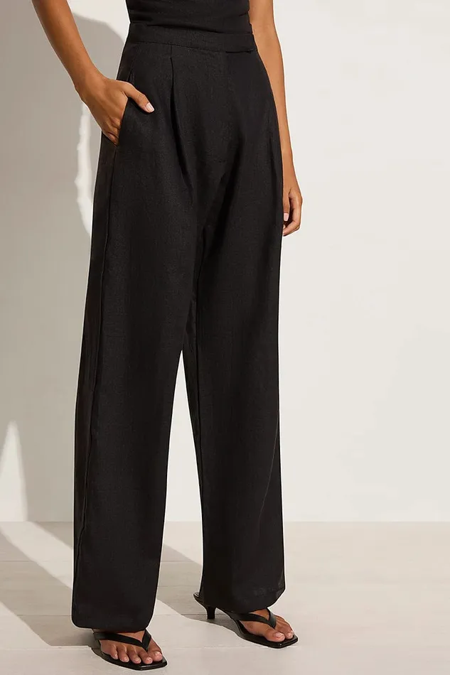 Faithfull The Brand Pants Cedros Pant Black 8211 Women Faithfull The Brand Pants Cedros Pant Black 8211 Women
