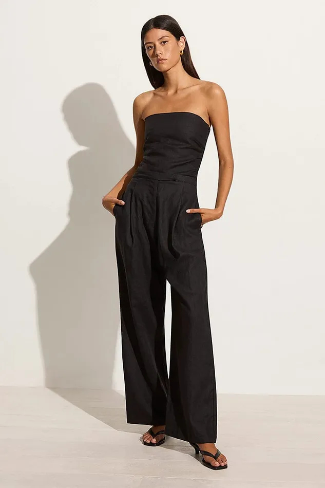 Faithfull The Brand Pants Cedros Pant Black 8211 Women Faithfull The Brand Pants Cedros Pant Black 8211 Women