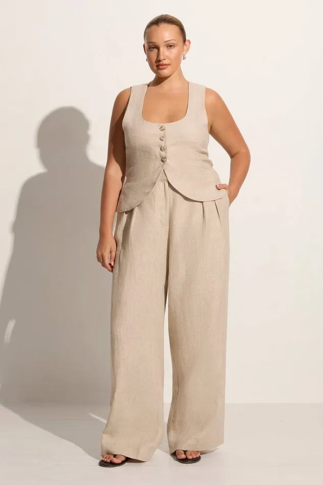 Faithfull The Brand Pants Duomo Pant Natural 8211 Women