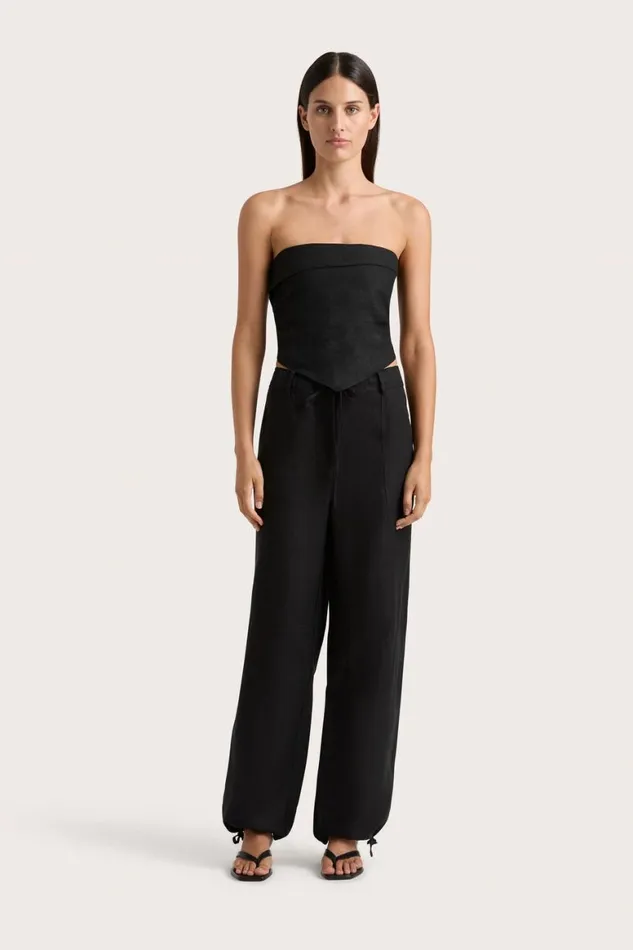 Faithfull The Brand Pants Geriba Pant Black 8211 Women