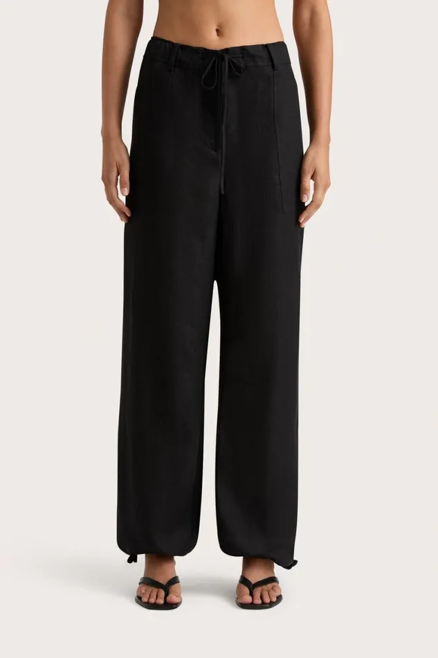 Faithfull The Brand Pants Geriba Pant Black 8211 Women Faithfull The Brand Pants Geriba Pant Black 8211 Women