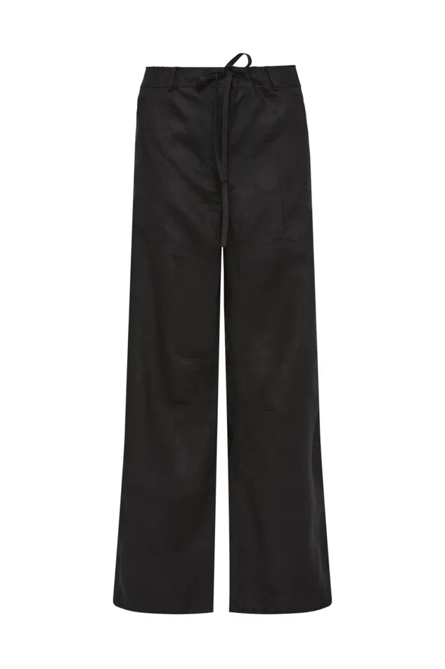 Faithfull The Brand Pants Geriba Pant Black 8211 Women Faithfull The Brand Pants Geriba Pant Black 8211 Women