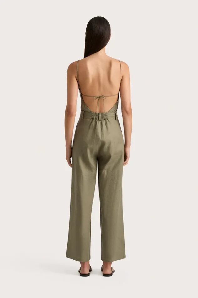 Faithfull The Brand Pants Ida Pant Khaki 8211 Women Faithfull The Brand Pants Ida Pant Khaki 8211 Women