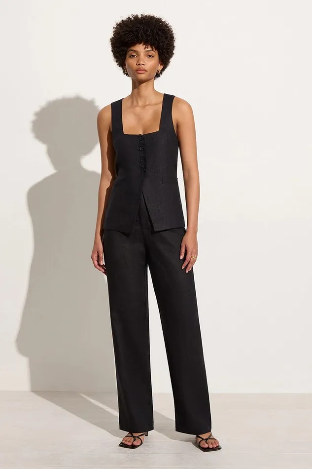 Faithfull The Brand Pants Isotta Pant Black 8211 Women