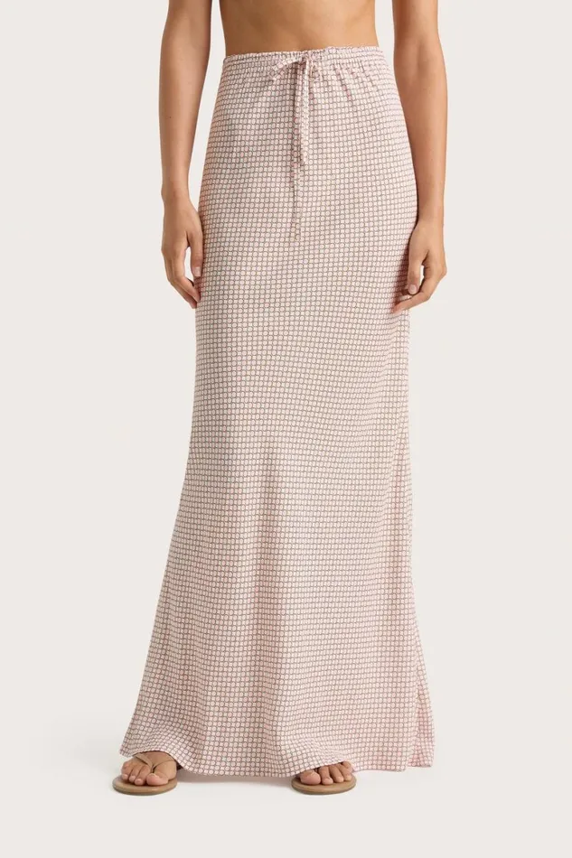 Faithfull The Brand Skirts and Shorts Menton Maxi Skirt Oliander Blush 8211 Women Faithfull The Brand Skirts and Shorts Menton Maxi Skirt Oliander Blush 8211 Women