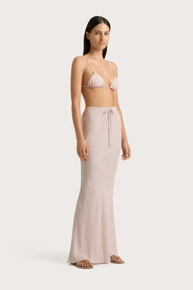 Faithfull The Brand Skirts and Shorts Menton Maxi Skirt Oliander Blush 8211 Women Faithfull The Brand Skirts and Shorts Menton Maxi Skirt Oliander Blush 8211 Women