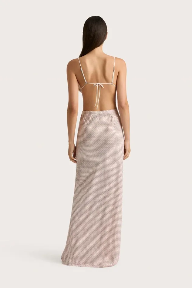 Faithfull The Brand Skirts and Shorts Menton Maxi Skirt Oliander Blush 8211 Women Faithfull The Brand Skirts and Shorts Menton Maxi Skirt Oliander Blush 8211 Women