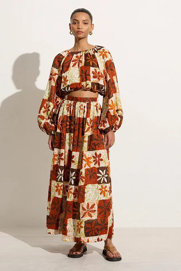 Faithfull The Brand Skirts and Shorts Oliveira Skirt Tobago Floral 8211 Final Sale 8211 Women Faithfull The Brand Skirts and Shorts Oliveira Skirt Tobago Floral 8211 Final Sale 8211 Women