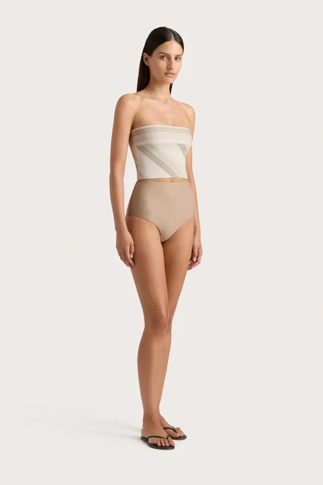 Faithfull The Brand Swim Reyes Bikini Bottom Taupe 8211 Women Faithfull The Brand Swim Reyes Bikini Bottom Taupe 8211 Women