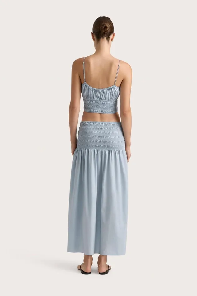 Faithfull The Brand Tops Baia Top Sky Blue 8211 Women Faithfull The Brand Tops Baia Top Sky Blue 8211 Women