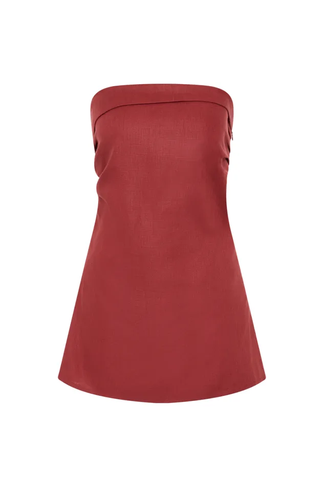 Faithfull The Brand Tops Boe Tunic Top Wine 8211 Women Faithfull The Brand Tops Boe Tunic Top Wine 8211 Women